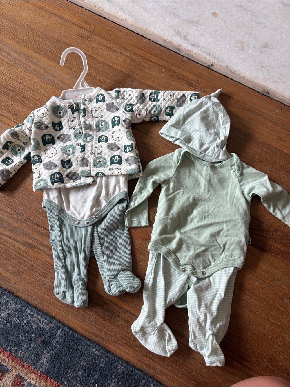 Baby Mint & Sage Outfits